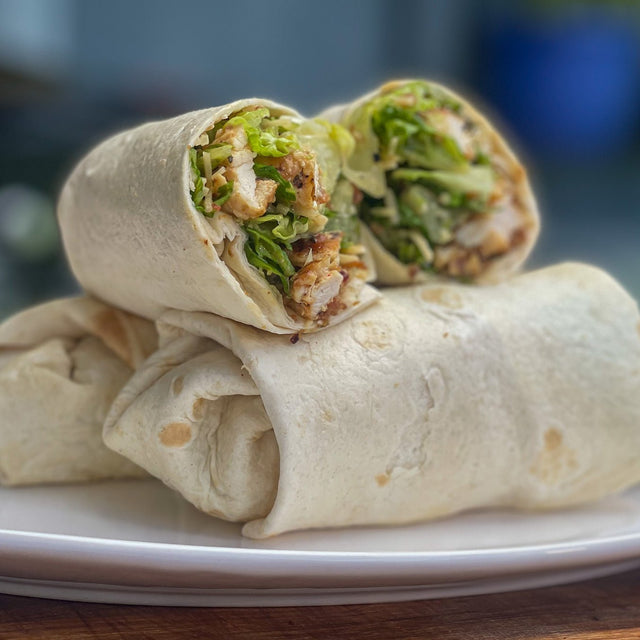 Blackened Chicken Caesar Salad Wraps - Blackstone Products