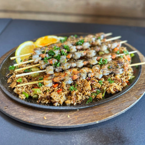 Blackened Shrimp Skewers