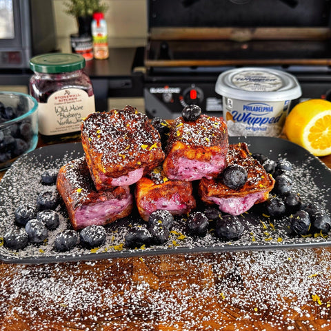 Blueberry Stuffed French Toast