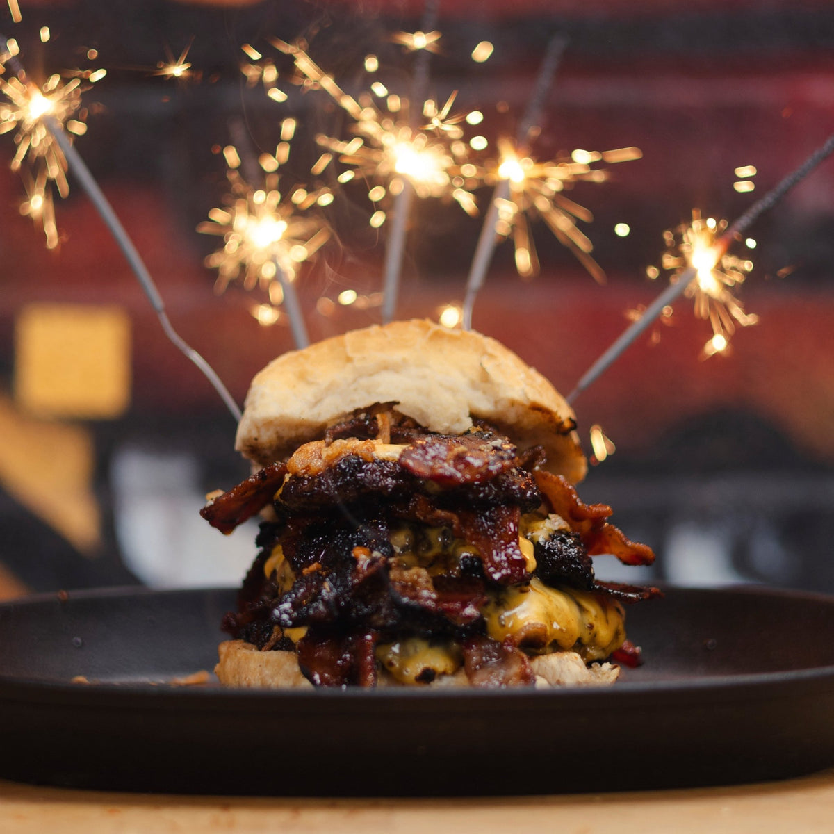 Bonfire Bourbon Burger - Blackstone Products
