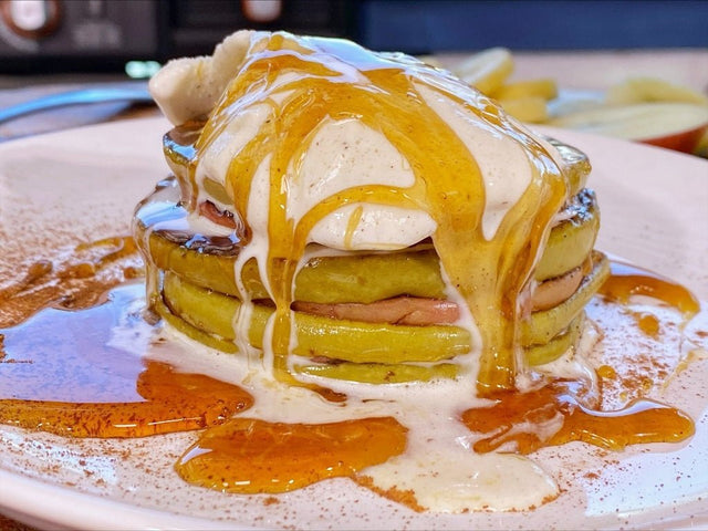 Bourbon Caramel Apple Pie Stacks - Blackstone Products