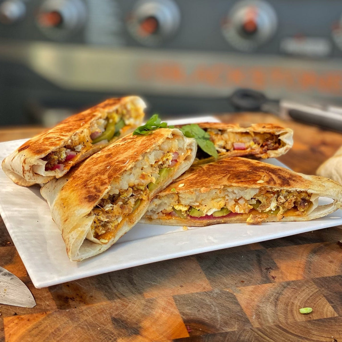 Breakfast Crunchwraps - Blackstone Products