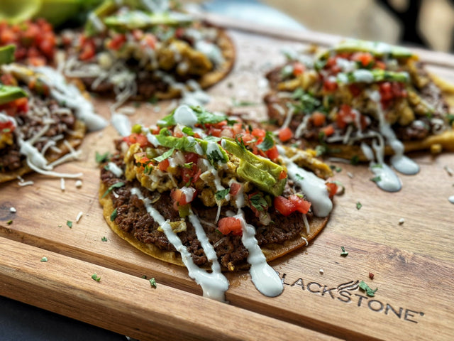 Breakfast Smashed Tacos - Blackstone Products