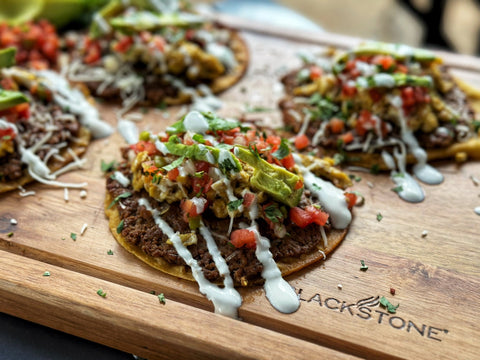 Breakfast Smashed Tacos