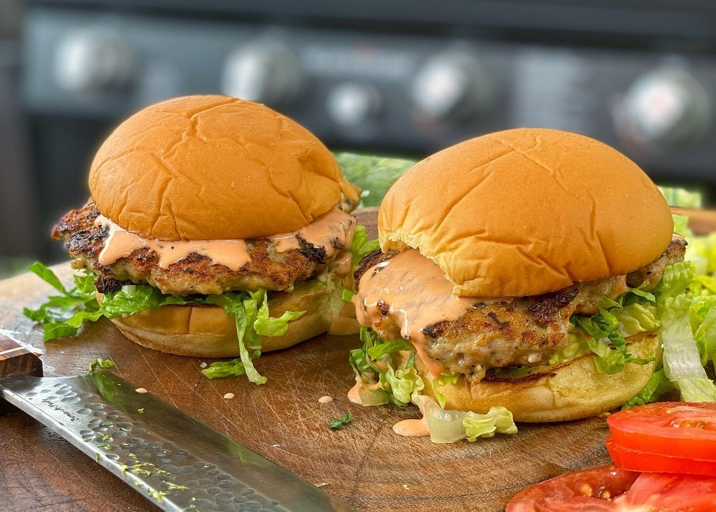 Buffalo Bleu Cheese Chicken Sandwich - Blackstone Products