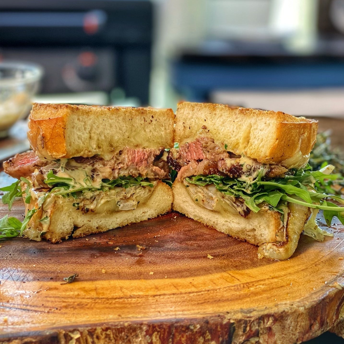 Butter & Thyme Basted Steak Sandwich - Blackstone Products