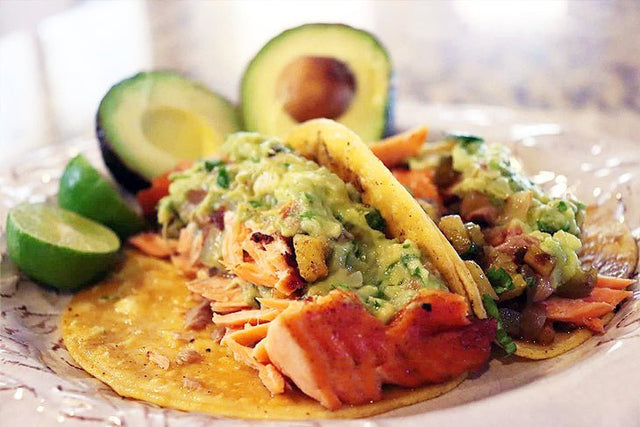 California-Style Salmon Tacos - Blackstone Products