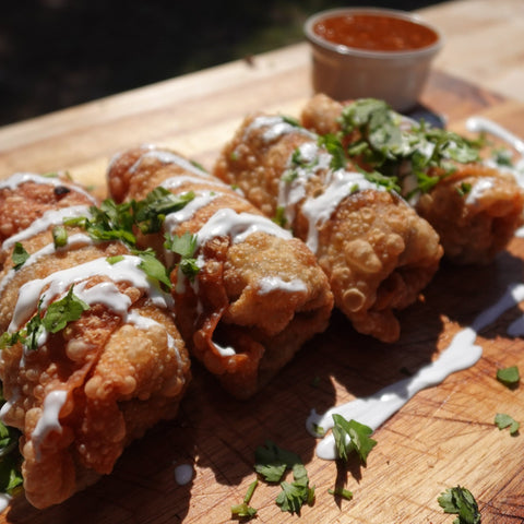 Carne Asada Egg Rolls