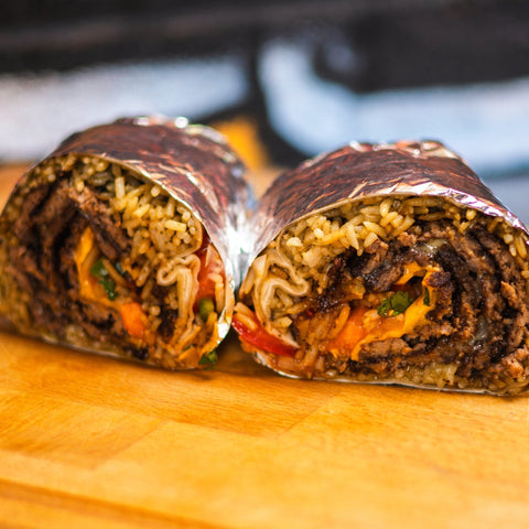 Cheeseburger Burrito