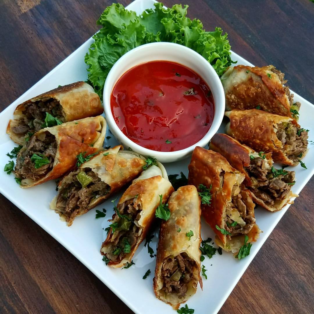 Cheesesteak Egg Rolls - Blackstone Products