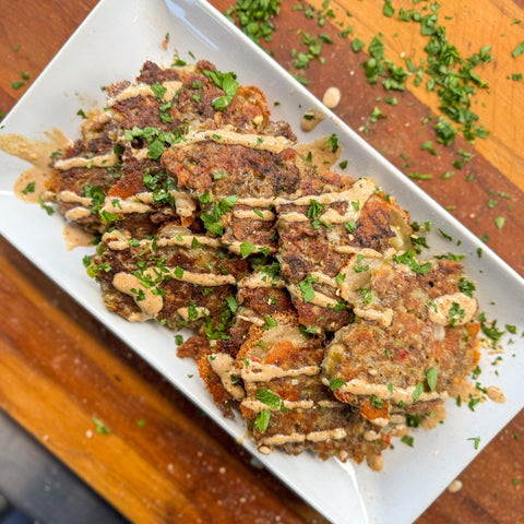 Cheesesteak Fritters