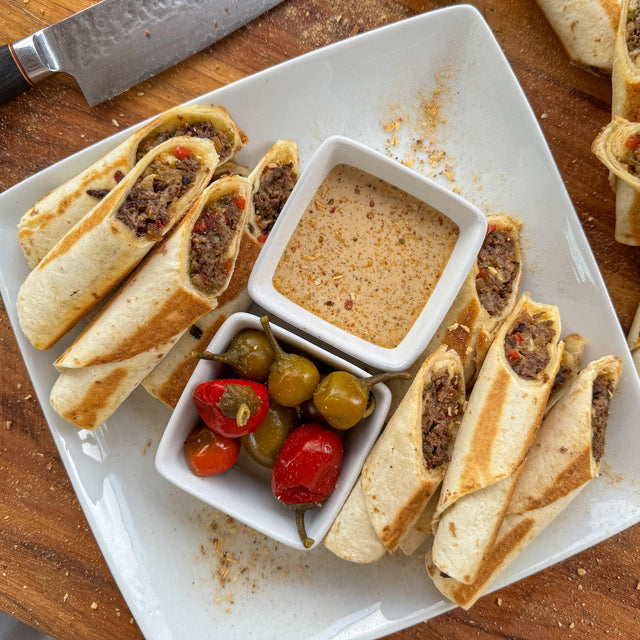 Cheesesteak Roll-Ups - Blackstone Products