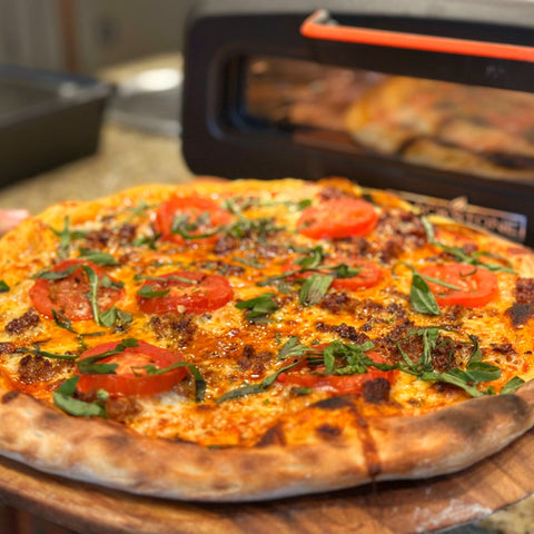 Cheesy Sausage Pizza