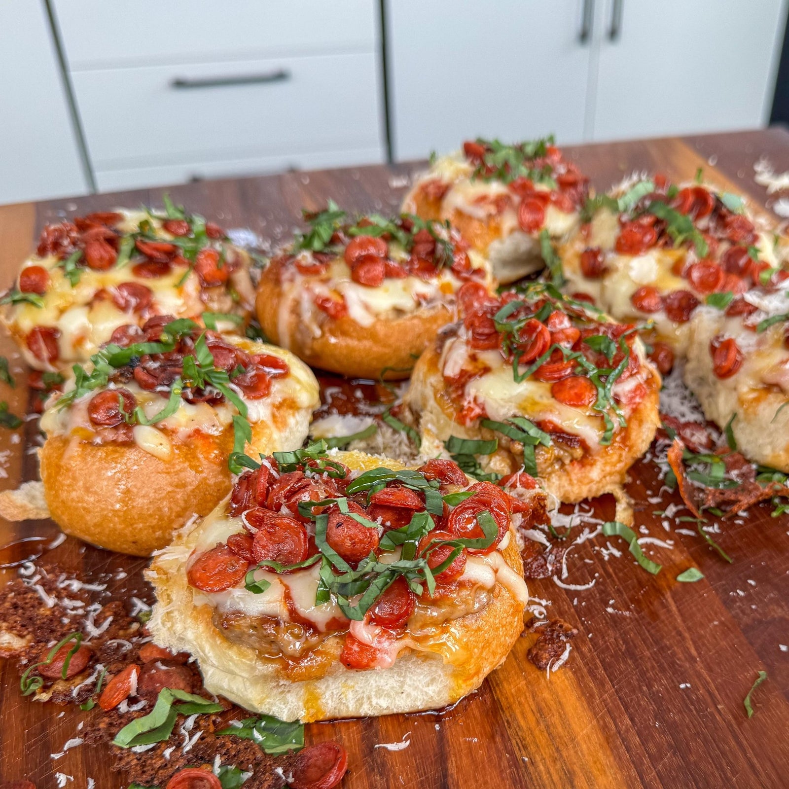 Cheesy Sausage Pizza Bread - Blackstone Products