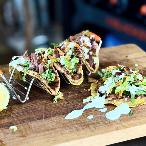 Chicken Caesar Tacos