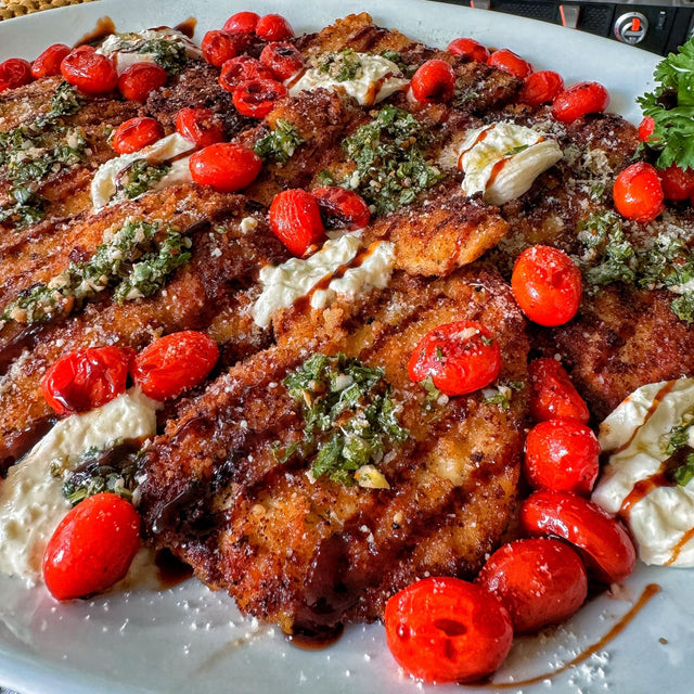 Chicken Cutlets with Basil Chimichurri - Blackstone Products