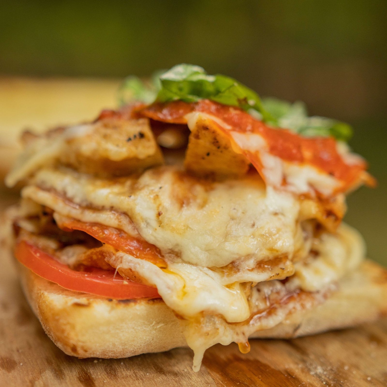 Chicken Parm Ranch Sandwich (Inspired by CJ Frazier) - Blackstone Products