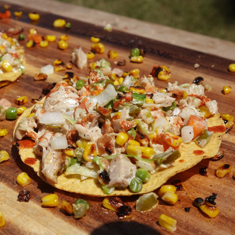 Chicken Salad Tostadas