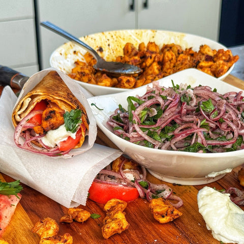 Chicken Shawarma Wraps
