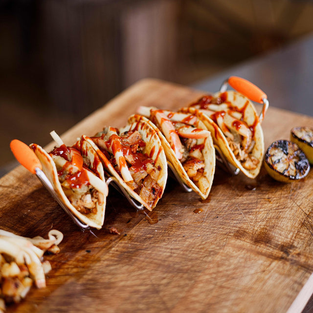 Chicken Tacos with Pineapple & Pickled Apple - Blackstone Products