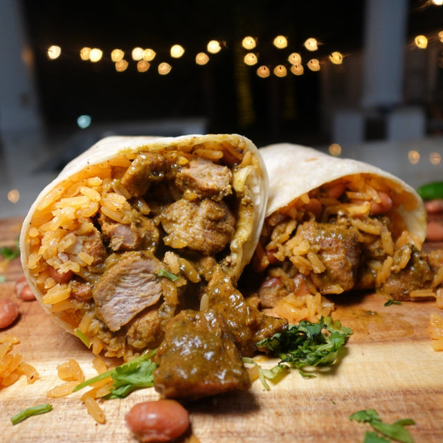 Chile Verde Burritos - Blackstone Products