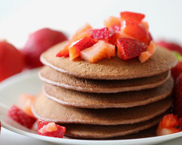 Chocolate Greek Yogurt Pancakes - Blackstone Products