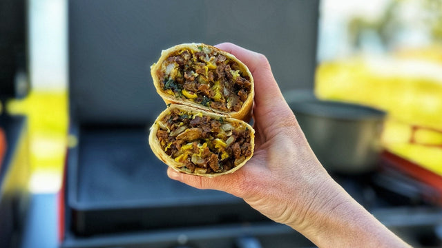 Chorizo and Potato Breakfast Burrito - Blackstone Products