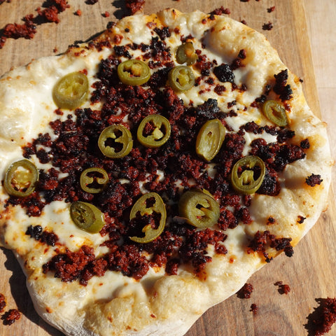 Chorizo Jalapeño Pizza