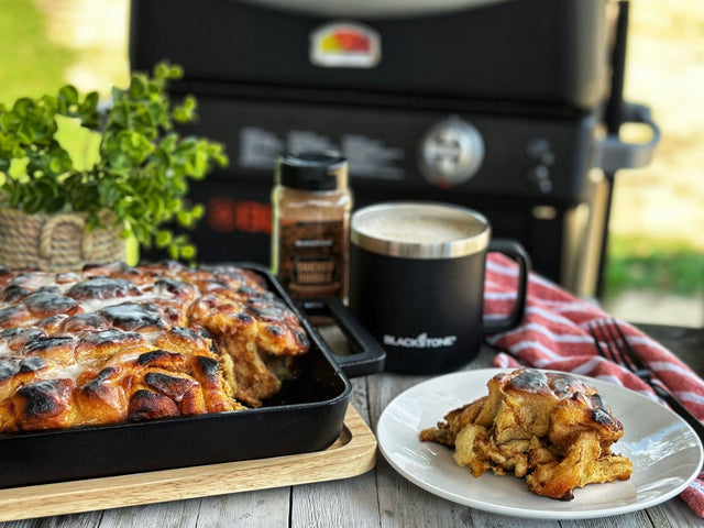 Cinnamon Roll Casserole - Blackstone Products