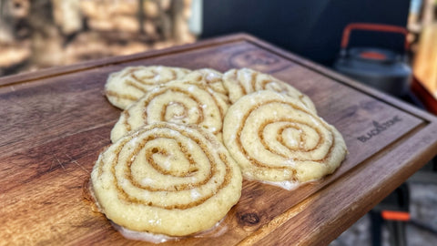 Cinnamon Roll Pancakes