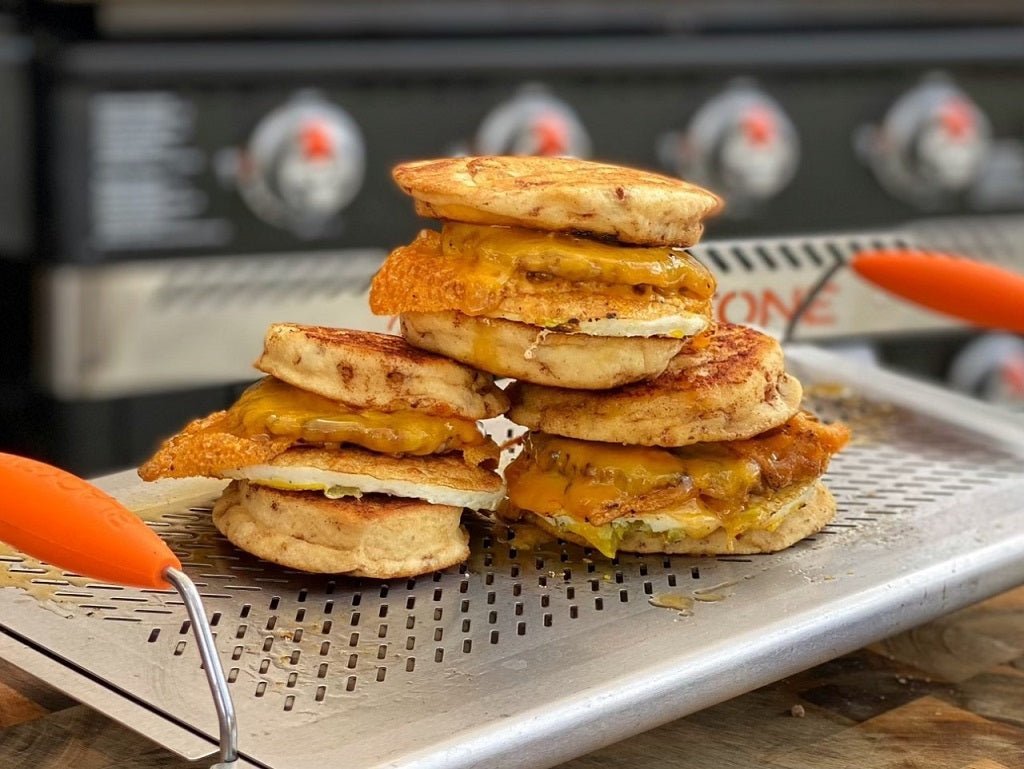 CJ's Cinnamon Roll Breakfast Sandwich - Blackstone Products