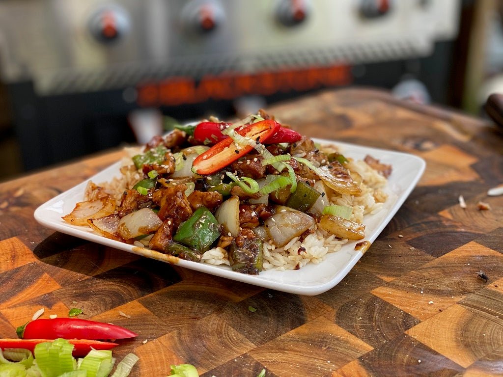CJ’s Copy Cat Bourbon Chicken - Blackstone Products