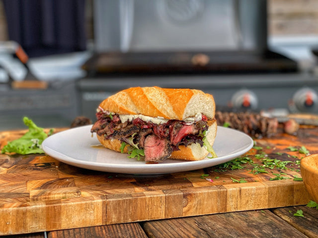 CJ’s Fit for a King Steak Sandwich - Blackstone Products
