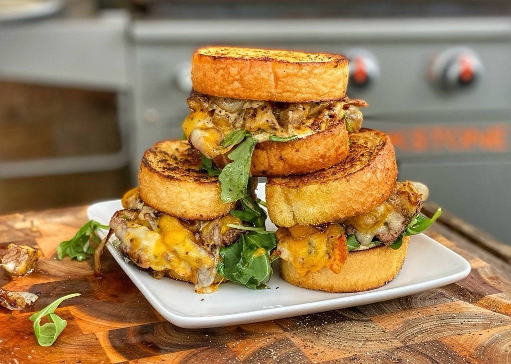 CJ's Garlic Toast Steak Sandwich - Blackstone Products