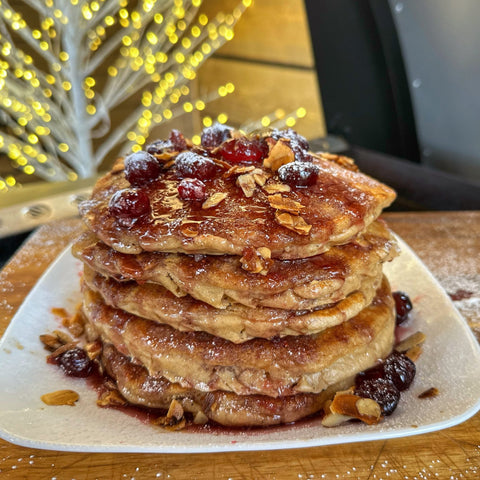 Cranberry Almond Flapjacks