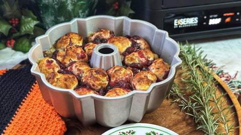 Cranberry and Brie Pull-Apart Bread