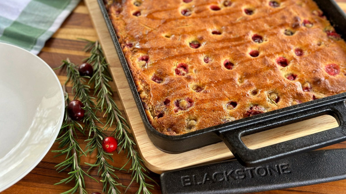 Cranberry Rosemary Cornbread - Blackstone Products