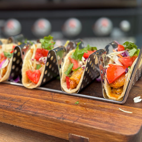 Creamy Cajun Shrimp Tacos