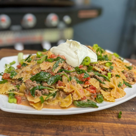Creamy Parmesan Beef Pasta