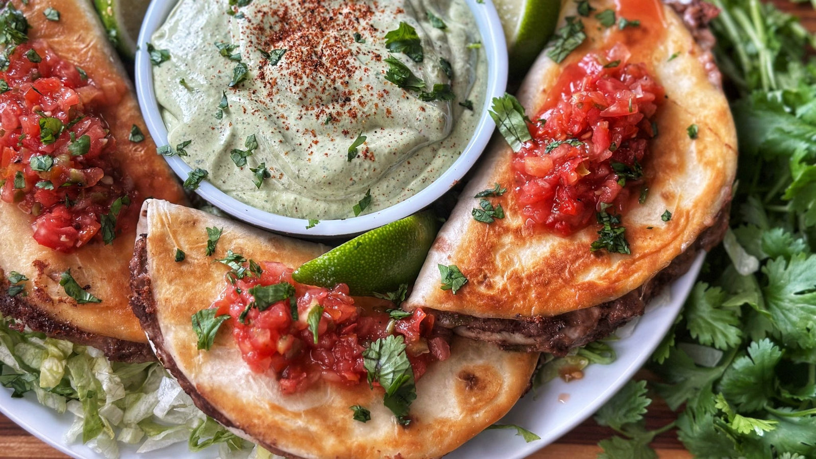Crispy Black Bean Quesadillas - Blackstone Products