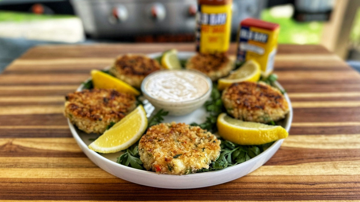 Crispy "Crab" Cakes - Blackstone Products