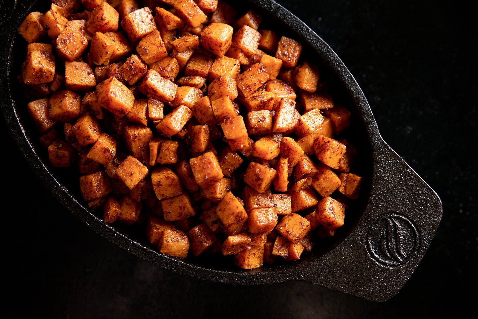 Crispy Sweet Potato Cubes with Cinnamon - Blackstone Products