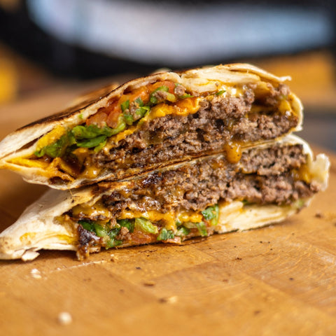 Crunchwrap Supreme Burger