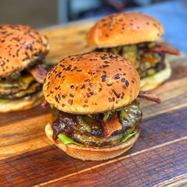 Double Bacon Bison Burger - Blackstone Products