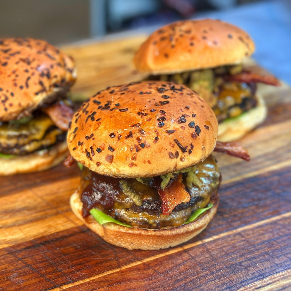 Double Bacon Bison Burger - Blackstone Products