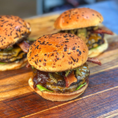 Double Bacon Bison Burger