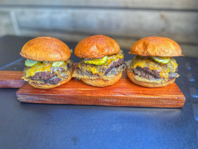 Double Cheese Smash Burger - Blackstone Products