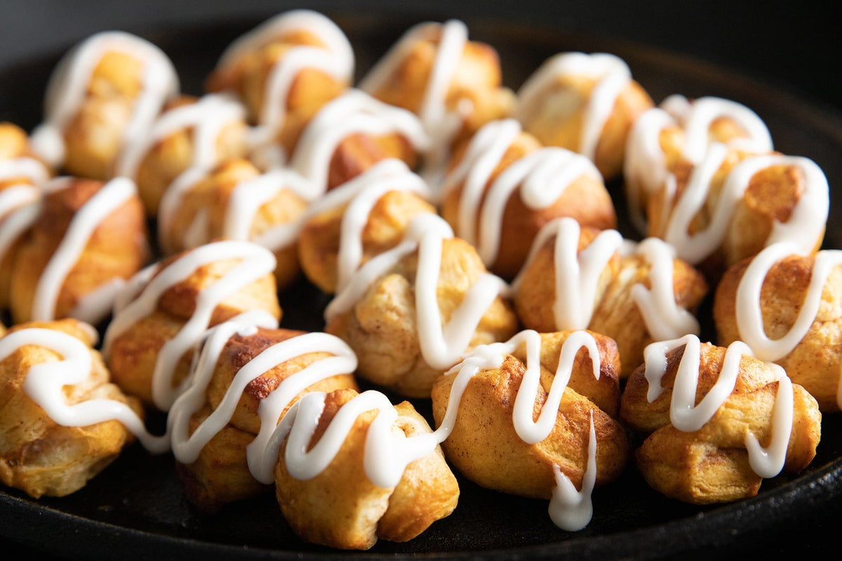 Easy Cinnamon Roll Bites - Blackstone Products