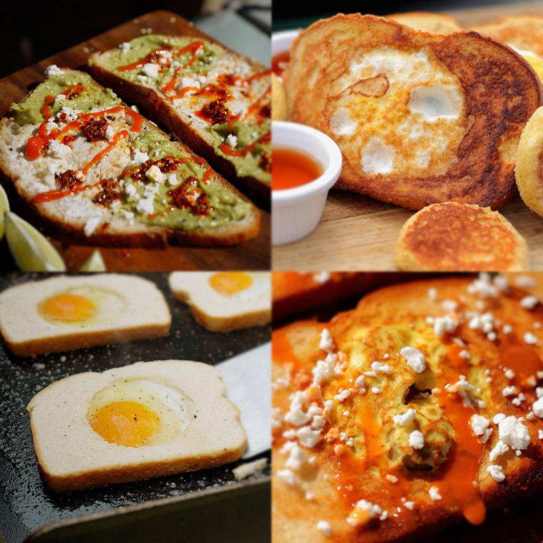 Egg-in-a-Hole (4 Ways) - Blackstone Products