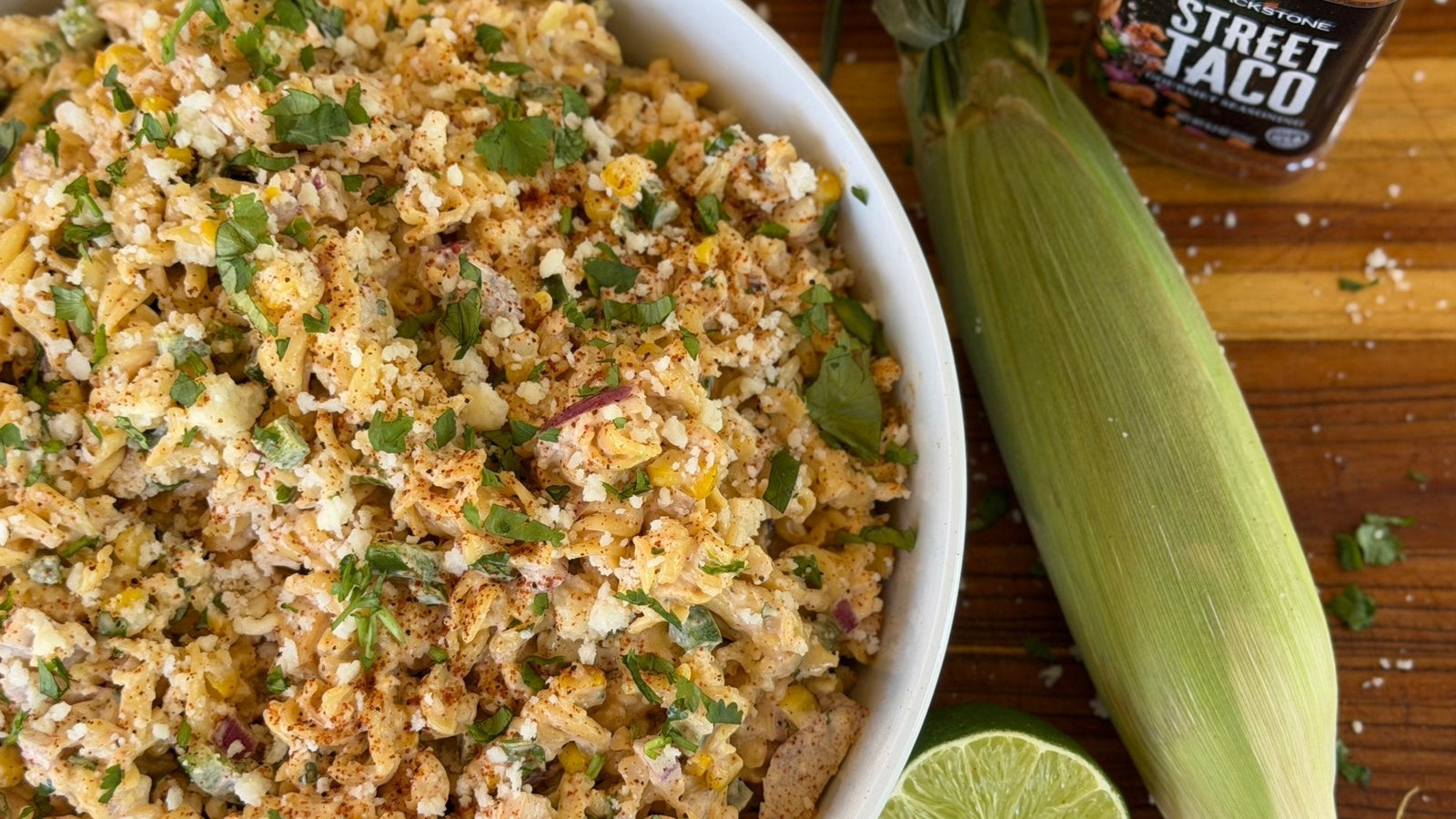 Elote Pasta Salad - Blackstone Products